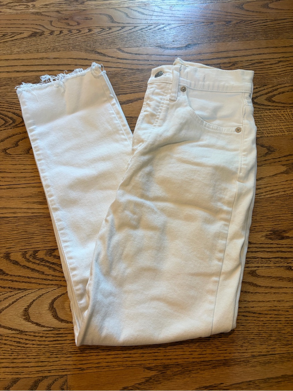 Madewell Jeans The Perfect Vintage Tile White